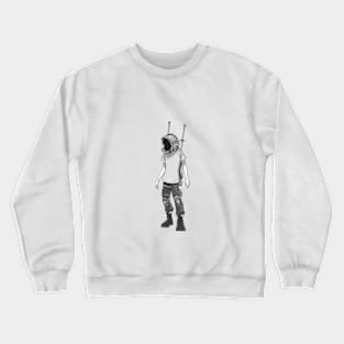 E-Boy Astronaut with 2 swords Crewneck Sweatshirt